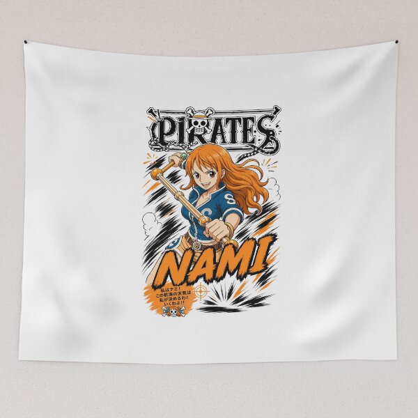 Item preview, Climate Navigator Orange Splash - Retro Pirate Graphic designed and sold by lamiarte.