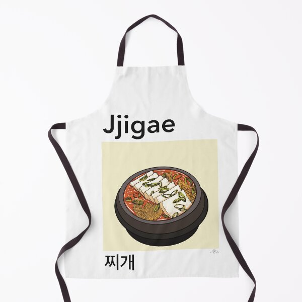 Item preview, Korean Kimchi Jjigae Stew Art Print Traditional Food Illustration Poster designed and sold by TAWN ILLUSTRATIONS.