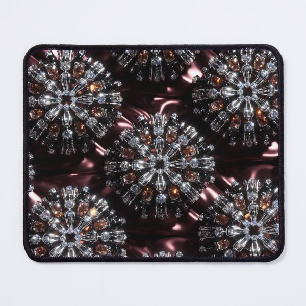 Item preview, Dark Red Jewel Circular Motifs designed and sold by IntelliMindDesigns.