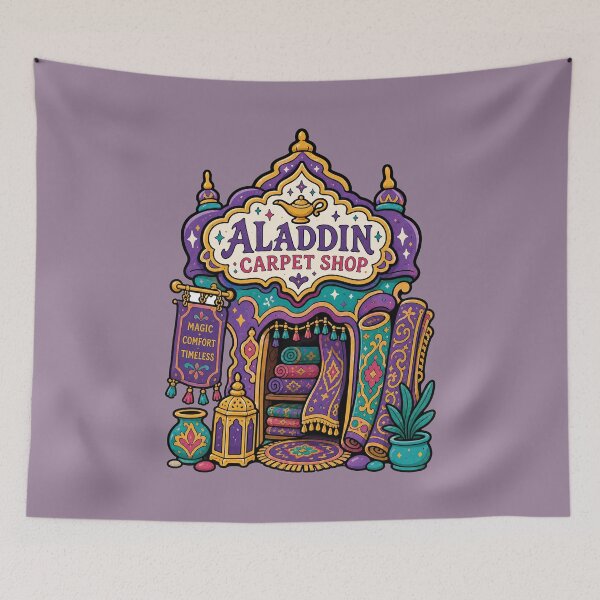 Item preview, Aladdin Carpet Shop designed and sold by BrambleBox.