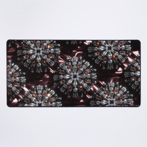 Item preview, Dark Red Jewel Circular Motifs designed and sold by IntelliMindDesigns.
