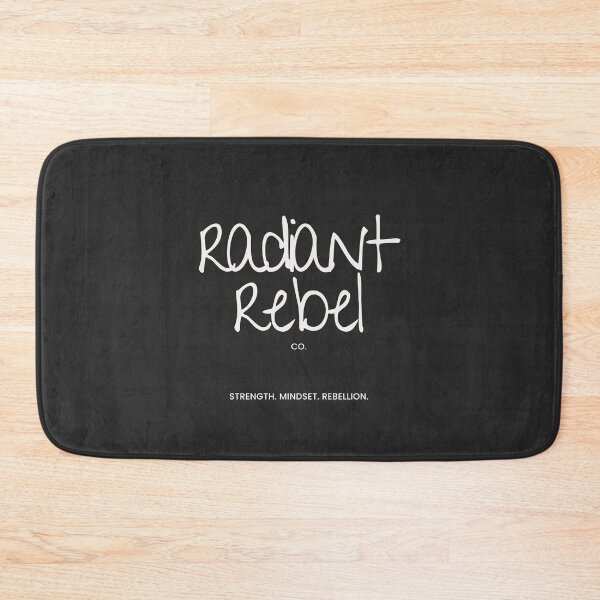 Item preview, Radiant Rebel Strength Mindset Rebellion - Sand Type designed and sold by RadiantRebelCo.