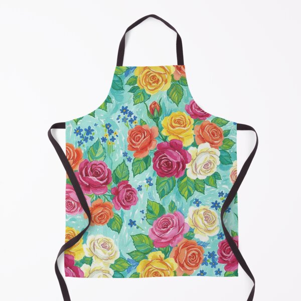 Item preview, Tropical Flower Watercolor Pattern | Preppy Summer Botanical Print | Maximalist Design designed and sold by Desolaa_Arts.
