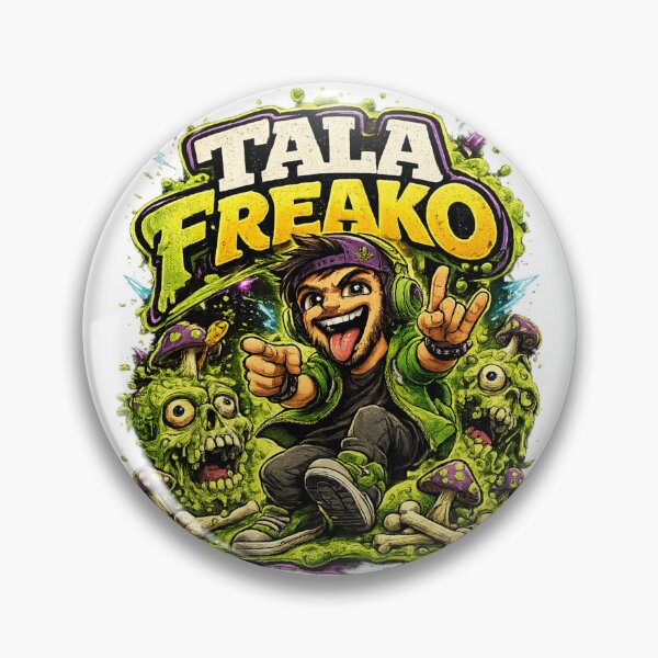 Item preview, Tala Freako Funny Gamer Monster Design | Crazy Cartoon Streetwear Art designed and sold by Wear Sculpt.