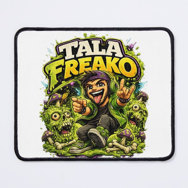 Item preview, Tala Freako Funny Gamer Monster Design | Crazy Cartoon Streetwear Art designed and sold by Wear Sculpt.