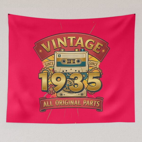 Item preview, Vintage 1935 All Original Parts Retro Cassette Design designed and sold by L&L.