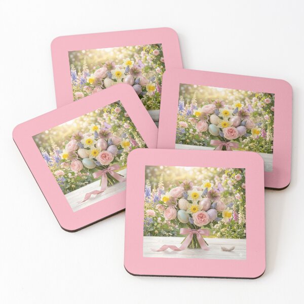 Item preview,  ​Spring Elegance with Easter Eggs & Flowers. designed and sold by JoyNest = "The nest of joy".
