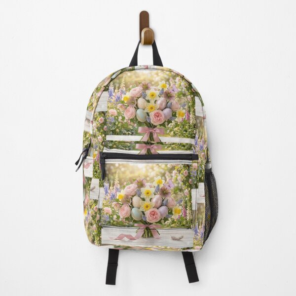 Item preview, Spring Elegance with Easter Eggs & Flowers. designed and sold by JoyNest = "The nest of joy".