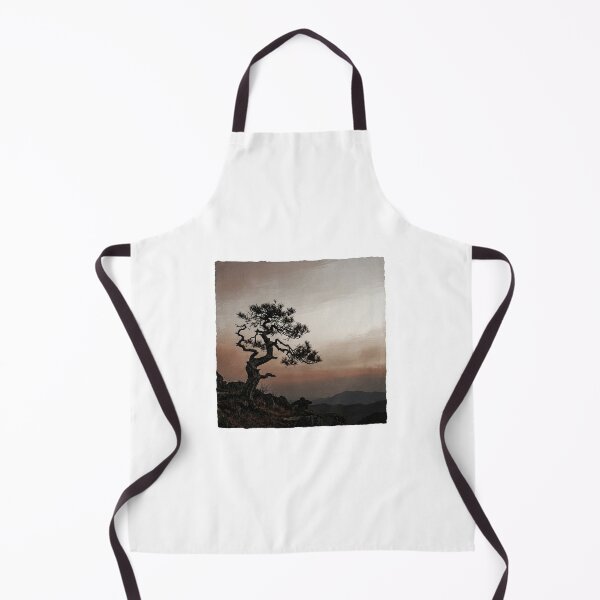 Item preview, Pine Silhouette at Dusk | Japanese Wabi-Sabi Art | Zen Minimalist Print designed and sold by KUZU-NOHA.