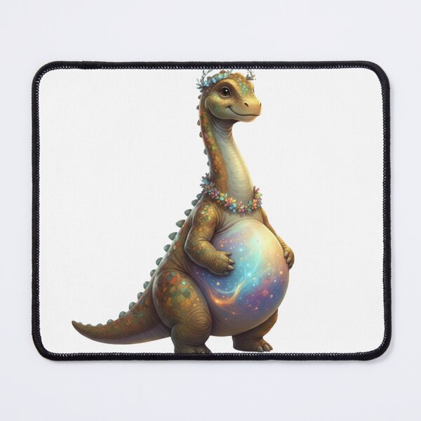 Item preview, Pregosaurus Brontosaurus Cute Galaxy Belly Mama designed and sold by kndcreative.