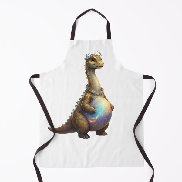 Item preview, Pregosaurus Brontosaurus Cute Galaxy Belly Mama designed and sold by kndcreative.