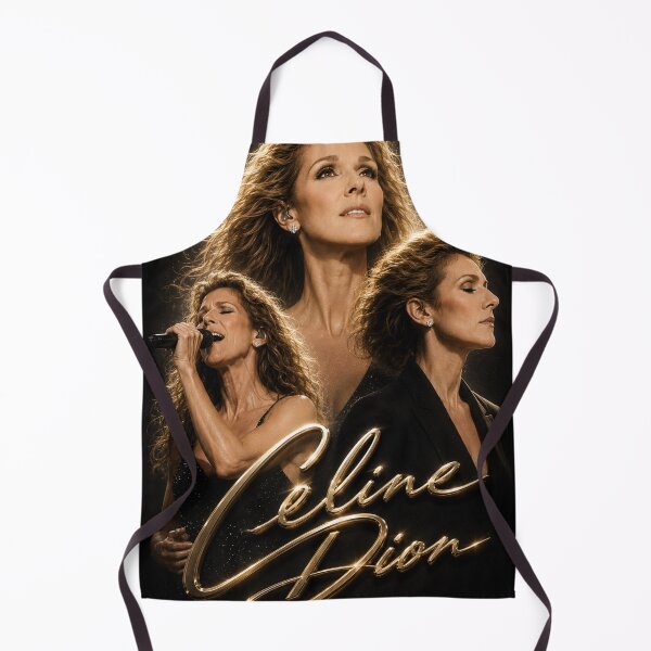 Artikelvorschau, Celine Dion Gold Signature Vintage Konzert - Luxus Fan-Kunst Grafik-T-Shirt entworfen und verkauft von JcAbstractArt.