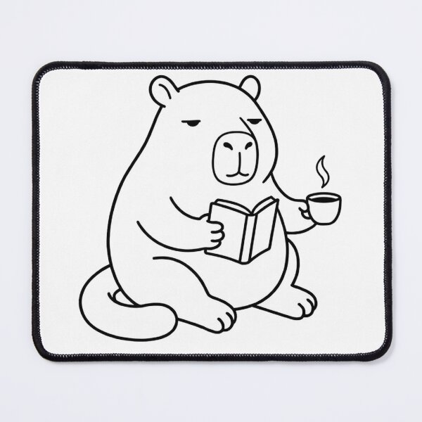 Item preview, Do Not Disturb I Am At Peace With My Mediocrity — Funny Capybara Deadpan Gift designed and sold by DeadpanPaws.