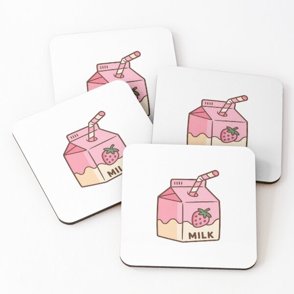 Item preview, Kawaii Strawberry Milk Carton designed and sold by KD Merch.