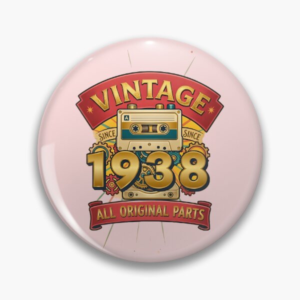 Item preview, Vintage 1938 All Original Parts Retro Cassette Design designed and sold by L&L.