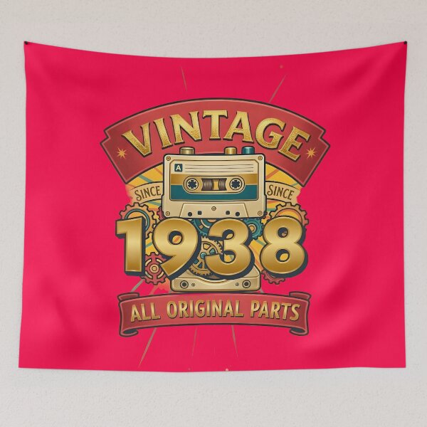 Item preview, Vintage 1938 All Original Parts Retro Cassette Design designed and sold by L&L.