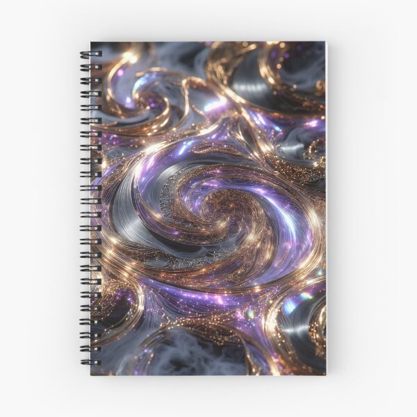 Item preview, Purple Gold Blue Marbled Abstract designed and sold by IntelliMindDesigns.
