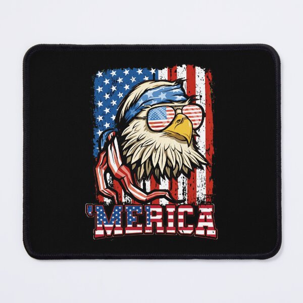 Item preview, Merica Patriotic Bald Eagle American Flag Sunglasses 4th of July designed and sold by Vermanartist.