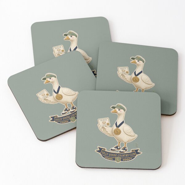 Item preview, Silly Goose Country Club Mascot Sticker designed and sold by The Silly goose country club.