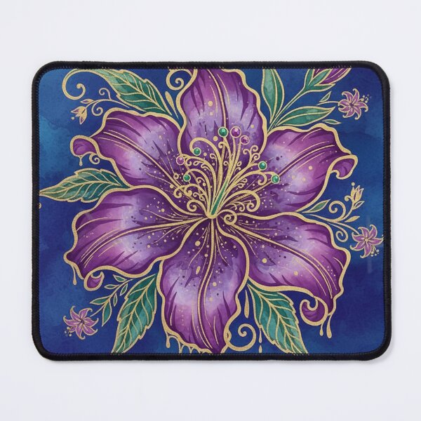 Item preview, Radiant Purple lily flower | Tropical Flower designed and sold by Desolaa_Arts.