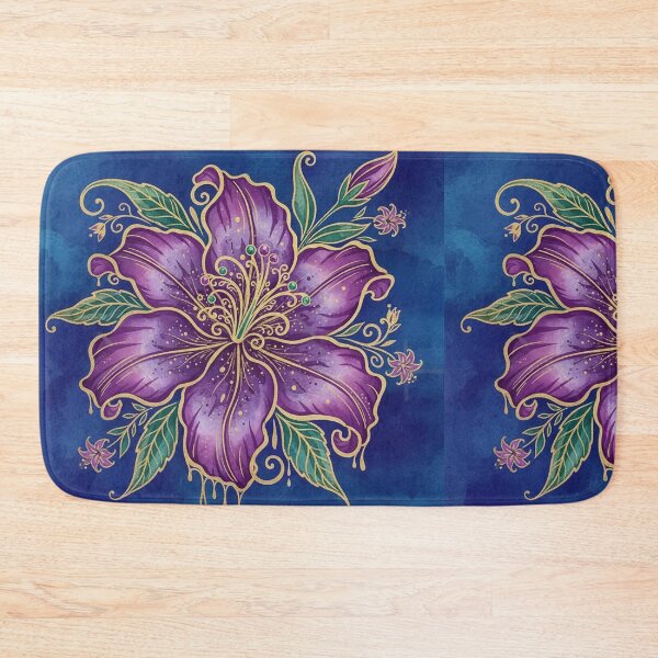 Item preview,  Radiant Purple lily flower | Tropical Flower designed and sold by Desolaa_Arts.