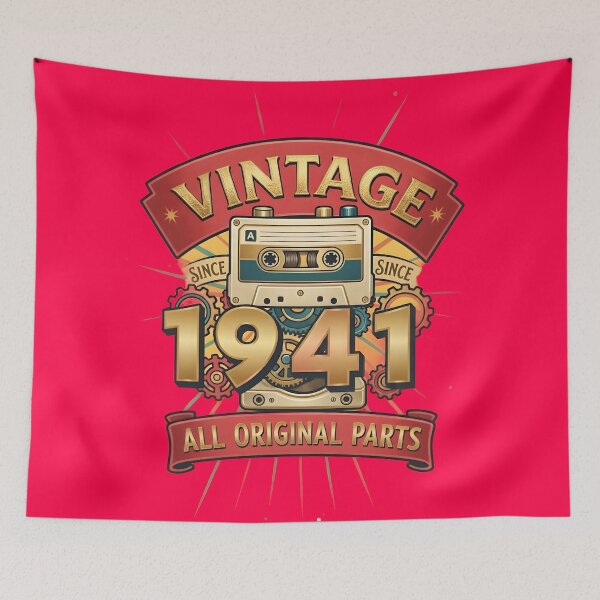 Item preview, Vintage 1941 All Original Parts Retro Cassette Design designed and sold by L&L.