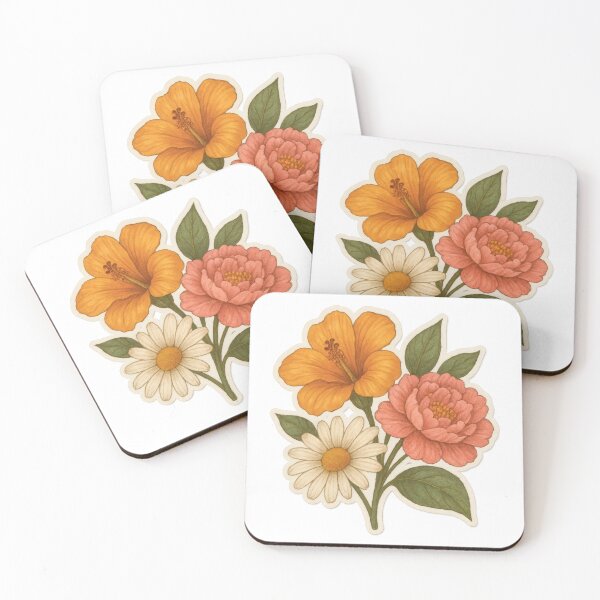 Item preview, Floral Bouquet – Colorful Flower Design designed and sold by Yomere.