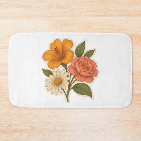 Item preview, Floral Bouquet – Colorful Flower Design designed and sold by Yomere.
