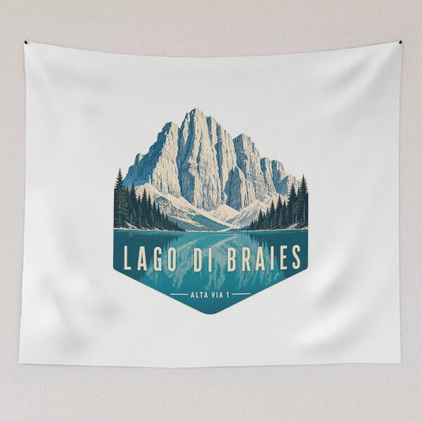 Item preview, Lago di Braies Alta Via 1 hiking adventure designed and sold by pirminio.
