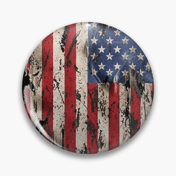 Item preview, Distressed Tattered American Flag Vintage Grunge USA designed and sold by Vermanartist.