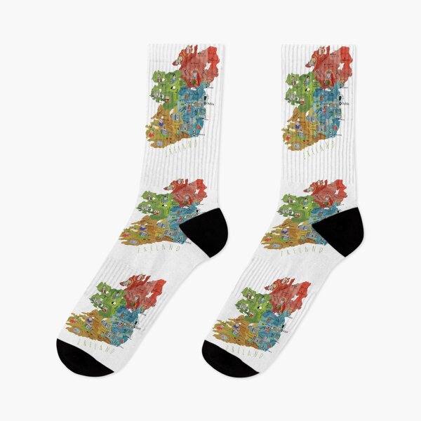 Item preview, Ireland, Irish Landmarks And Famous People By Irish Artist Carla Daly designed and sold by Carla Daly.