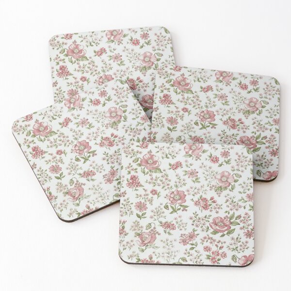 Item preview, Vintage Pink Floral Cottagecore Pattern designed and sold by Malyyx.