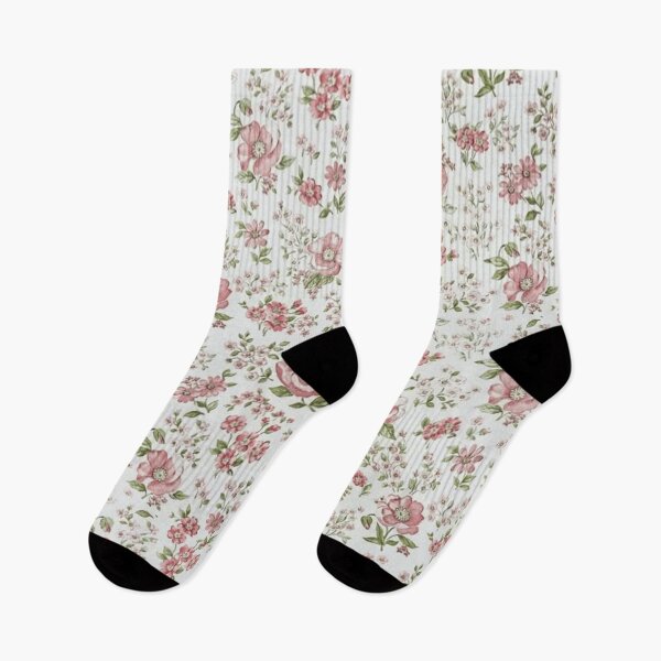Item preview, Vintage Pink Floral Cottagecore Pattern designed and sold by Malyyx.