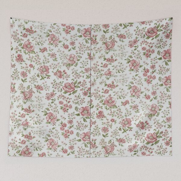 Item preview, Vintage Pink Floral Cottagecore Pattern designed and sold by Malyyx.