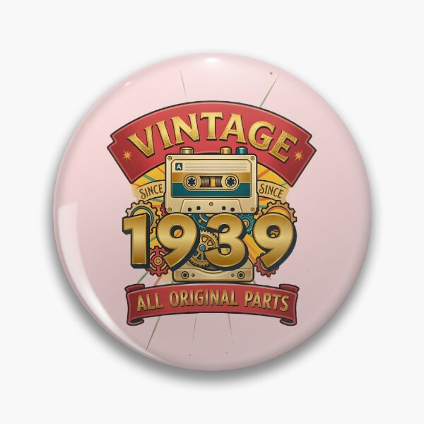 Item preview, Vintage 1939 All Original Parts Retro Cassette Design designed and sold by L&L.
