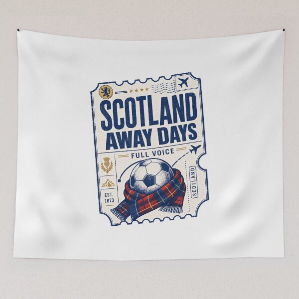 Item preview, Scotland Away Days Football Supporter Full Voice designed and sold by pirminio.