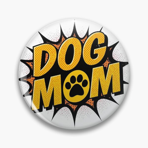 Item preview, Dog mom paw pop art designed and sold by Tiny-Love ⭐⭐⭐⭐⭐.