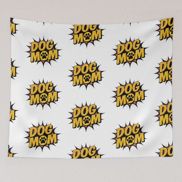 Item preview, Dog mom paw pop art designed and sold by Tiny-Love ⭐⭐⭐⭐⭐.