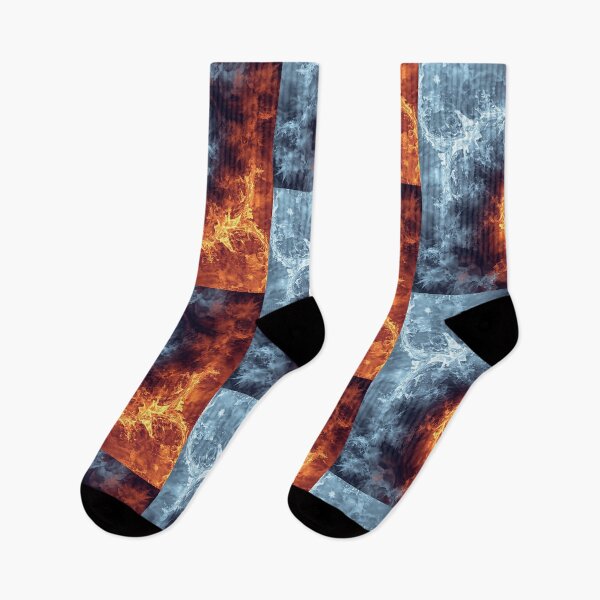 Item preview, Fractals of Fire and Ice. designed and sold by SincerelyNick.