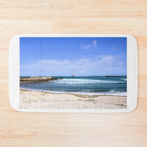 Item preview, Goury lighthouse Cherbourg photograph designed and sold by Natimo-Studio.