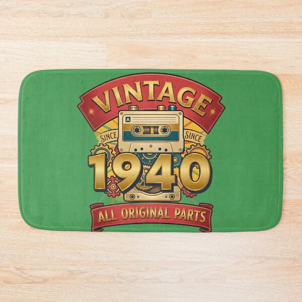 Item preview, Vintage 1940 All Original Parts Retro Cassette Design designed and sold by L&L.