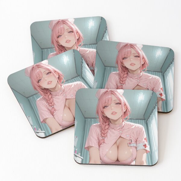 Item preview, Sexy Nurse - Anime Style Digital Illustration designed and sold by Planet Utoppia.