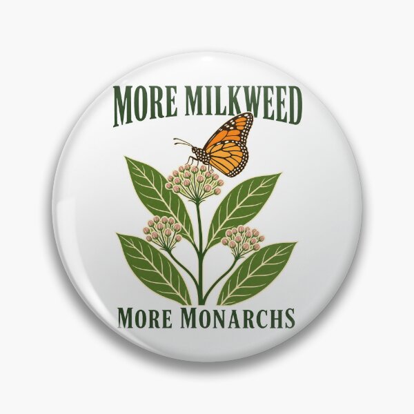 Item preview, More Milkweed More Monarchs Pollinator Garden designed and sold by pirminio.
