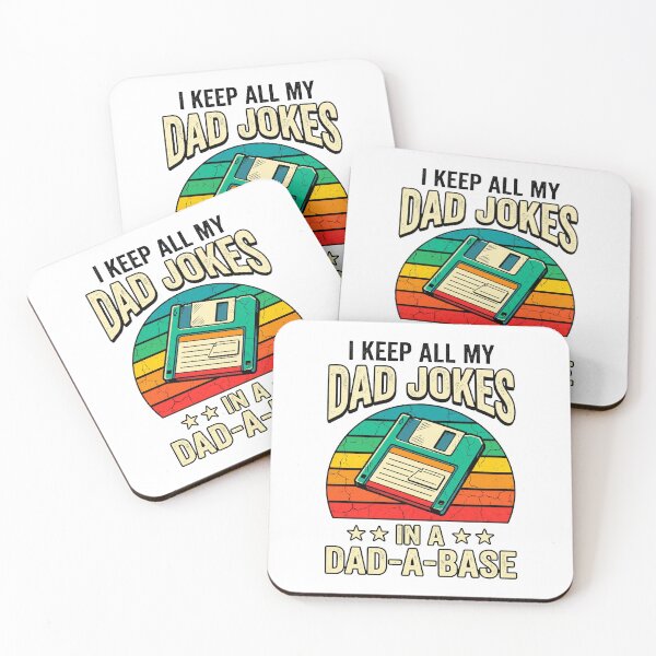 Item preview, Retro Floppy Disk Keep All My Dad Jokes In A Dad-A-Base designed and sold by Vermanartist.