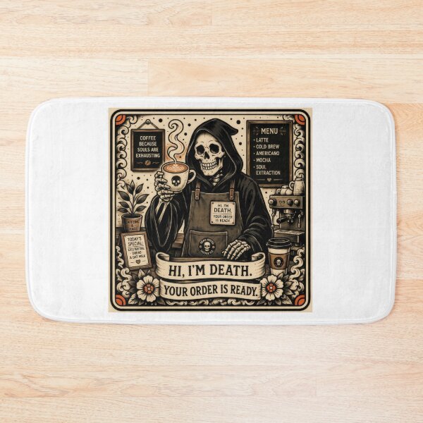 Item preview, T-Shirt - Sticker - Dead Inside Coffee Co. designed and sold by ForeverPrintsOK.