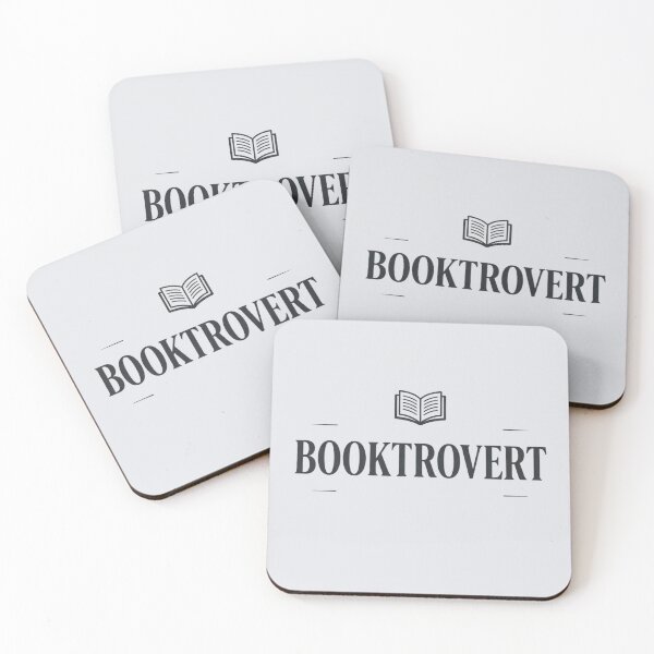 Item preview, Booktrovert Minimalist Book Lover Shirt designed and sold by Amr Darwish Graphic designer.
