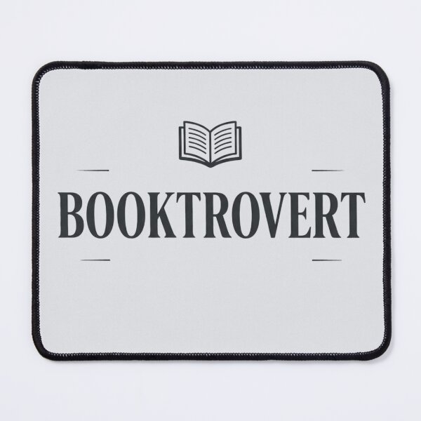 Item preview, Booktrovert Minimalist Book Lover Shirt designed and sold by Amr Darwish Graphic designer.