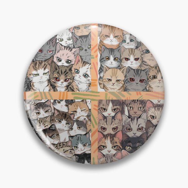 Item preview, Emotionally supported by cats designed and sold by Kawaii-cats.