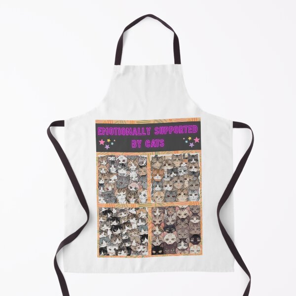 Item preview, Emotionally supported by cats designed and sold by Kawaii-cats.