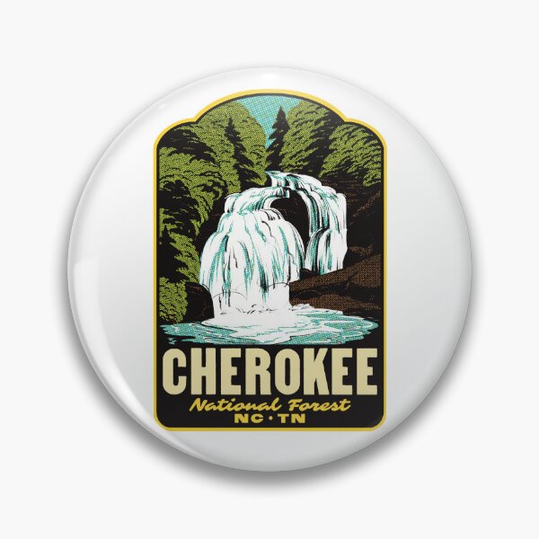 Item preview, Cherokee National Forest North Carolina Retro designed and sold by HalpinDesign.